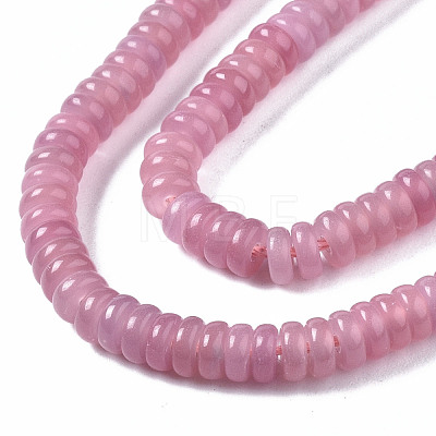 Natural White Jade Beads Strands G-S366-112C-1