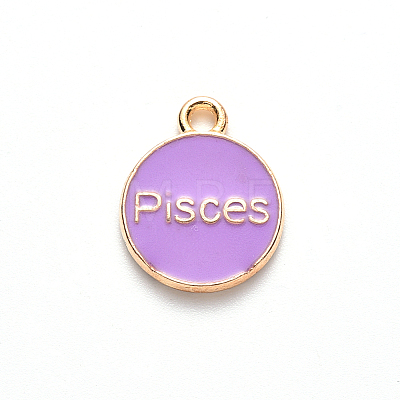 Alloy Enamel Pendants LS-X-ENAM-S124-01A-01H-1