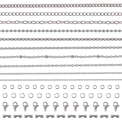 Yilisi DIY Chain Necklace Bracelet Making Kit DIY-YS0001-70-1