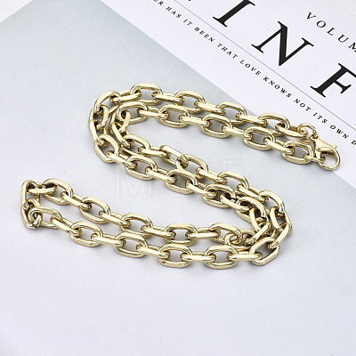 Iron Cable Chains Necklace Making MAK-N034-003B-KC-1