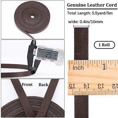 Gorgecraft 5M Cowhide Leather Cord WL-GF0001-19A-1