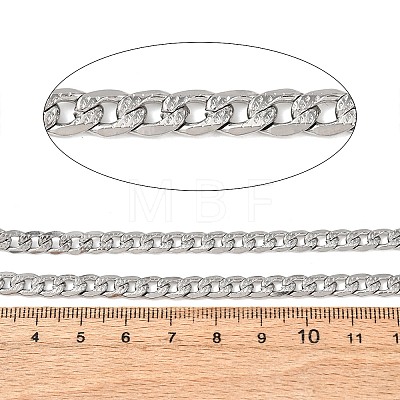 667 Stainless Steel Cuban Link Chains CHS-L020-046A-P-1-1