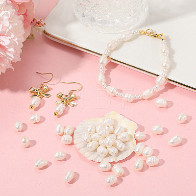 50Pcs Large Hole Pearl Beads PEAR-LT0001-09A-1