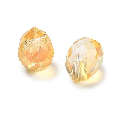 Transparent Glass Pendants GLAA-P070-A10-1