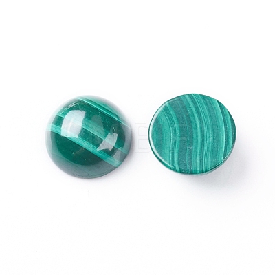 Natural Malachite Cabochons G-E557-06C-1