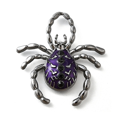 Alloy Enamel Gothic Style Pendants PALLOY-R157-06B-01C-1