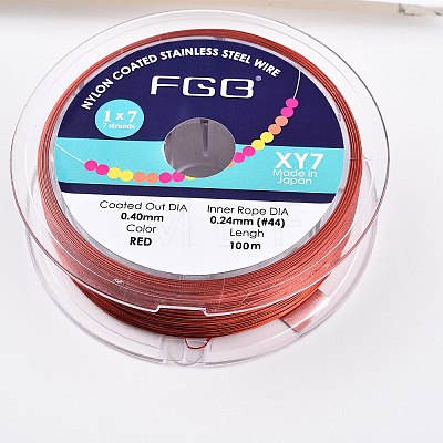 Round Nylon Coated Steel Wire TWIR-T002-01B-08-1