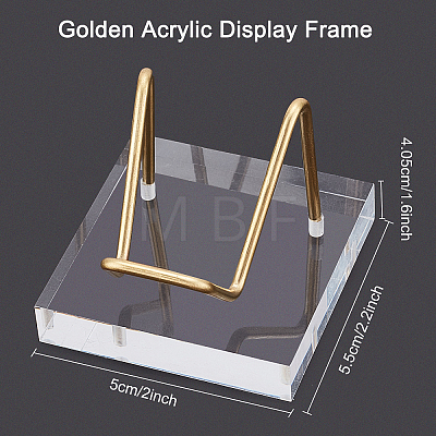 Acrylic Display Frame ODIS-WH0008-05-1