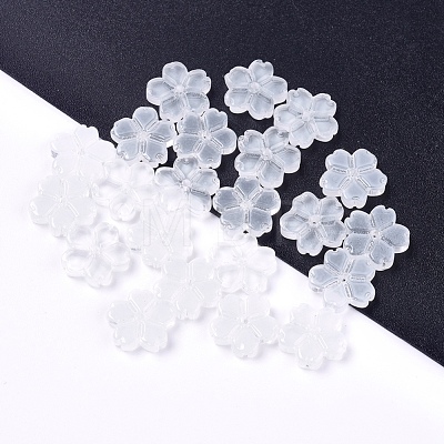 Electroplate Glass Beads EGLA-E059-C-1