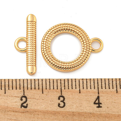 Brass Toggle Clasps KK-A223-18G-1