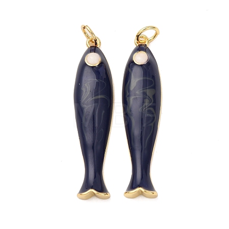 Brass Pendants KK-D019-29C-07G-1