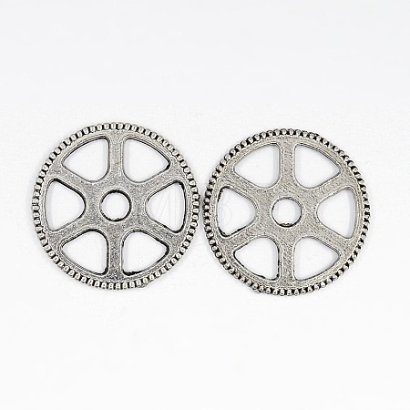Tibetan Style Alloy Steampunk Pendants X-TIBEP-AB3330-AS-LF-1