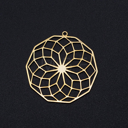 201 Stainless Steel Filigree Charms STAS-T049-T693-2-1