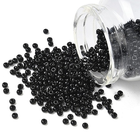 FGB 8/0 Grade A Round Glass Seed Beads X-SEED-A022-FC8-49-1