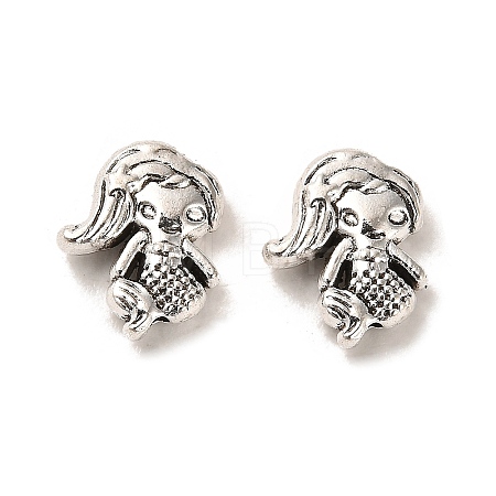 Tibetan Style Alloy Beads FIND-C043-045AS-1