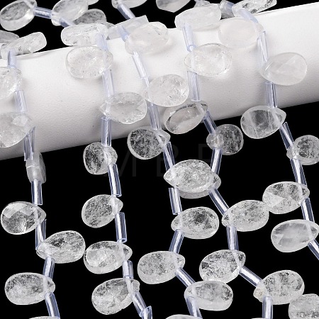 Natural Quartz Crystal Beads Strands G-L654-K01-01-1