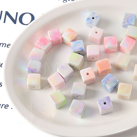 Transparent Acrylic Beads X1-OACR-H038-11-1