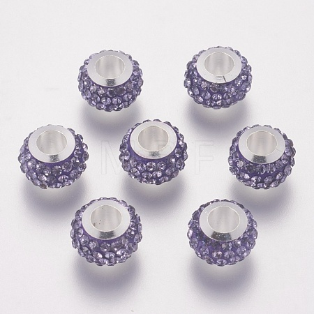 304 Stainless Steel European Beads CPDL-E045-A19-1