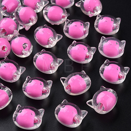 Transparent Acrylic Beads MACR-S373-115-B04-1