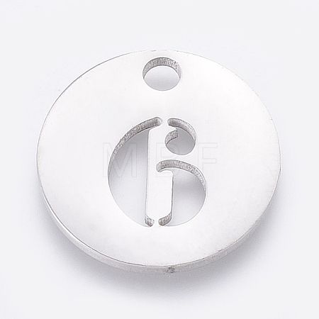 Non-Tarnish 304 Stainless Steel Pendants X-STAS-F233-06-P-1