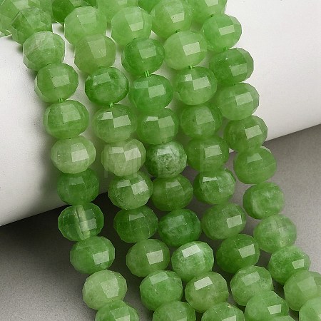 Dyed Natural White Jade Beads Strands GG-CBA9106-01T-1