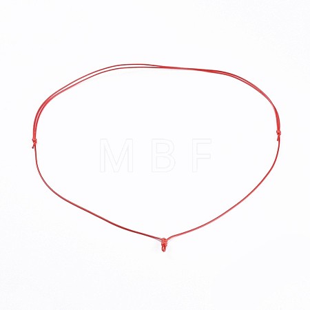 Adjustable Korean Waxed Polyester Cord Necklace Making AJEW-JB00493-04-1