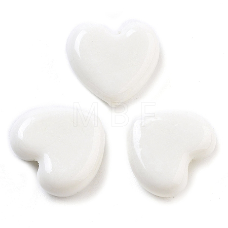 Heart Handmade Lampwork Beads LAMP-U003-01J-1