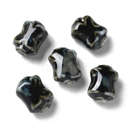 Handmade Porcelain Beads PORC-L080-E02-1