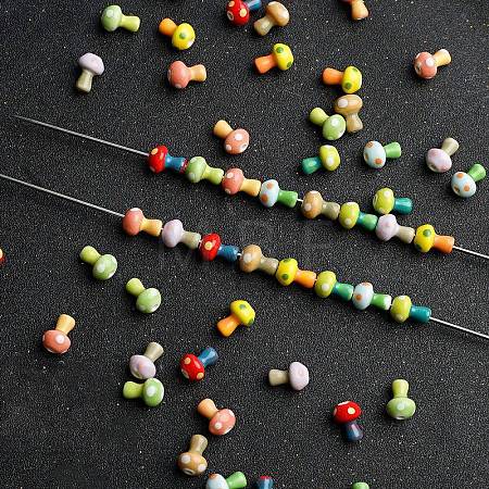 Handmade Porcelain Ceramic Beads PORC-Z003-03-1