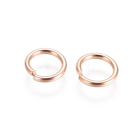 304 Stainless Steel Open Jump Rings STAS-E484-72J-RG-1