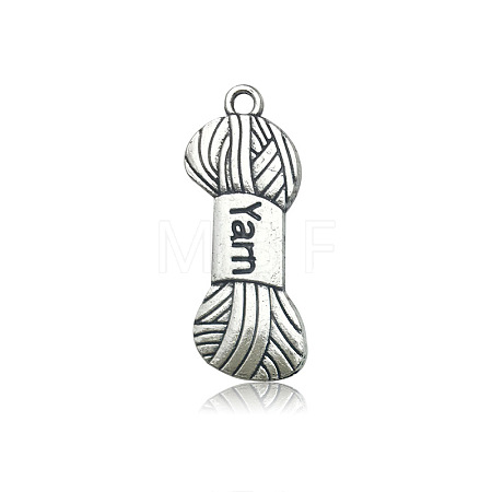 Tibetan Style Alloy Pendants FIND-CJC0006-99AS-1