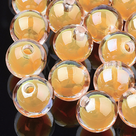 Transparent Acrylic Beads TACR-S148-11B-1