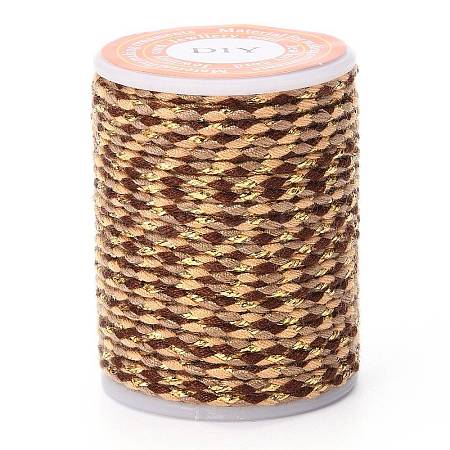 4-Ply Polycotton Cord with Metallic Thread X1-OCOR-Z003-D39-1