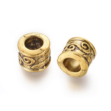 Large Hole Beads X-GLF11539Y-1
