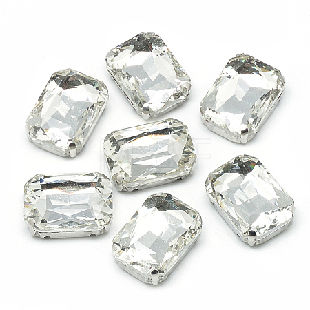 Sew on Rhinestone RGLA-T036-10x14mm-01-1