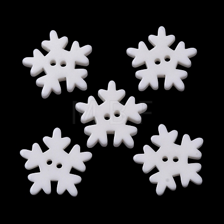 2-Hole Opaque Resin Buttons RE-CBAE92C-11-1