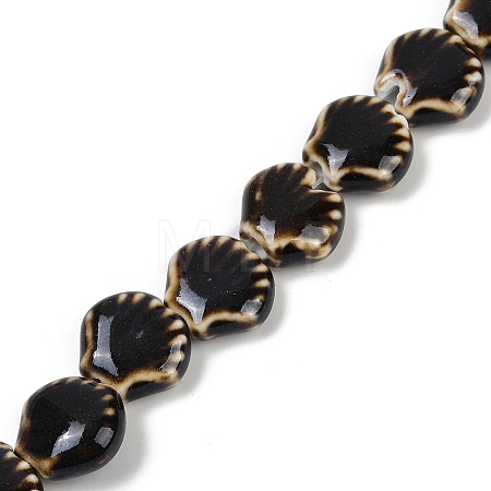 Handmade Porcelain Beads Strands PORC-Q002-01A-09-1