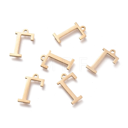 304 Stainless Steel Charms STAS-L263-06G-1
