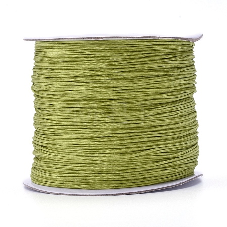 Nylon Braided Cord for Woven Jewelry Making Macrame Craft NWIR-D055-0.6mm-17-1