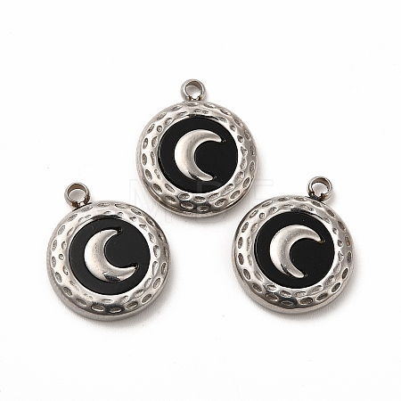 304 Stainless Steel Pendants STAS-A076-12P-1