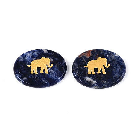 Natural Sodalite Cabochons G-T143-28D-1