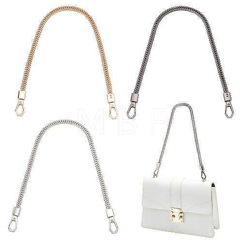   3Pcs 3 Colors Purse Chains FIND-PH0017-73-1