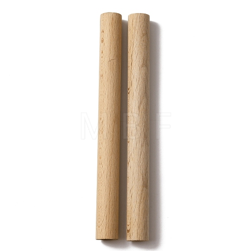 Unfinished Beech Wood Rods WOOD-WH0027-28C-1