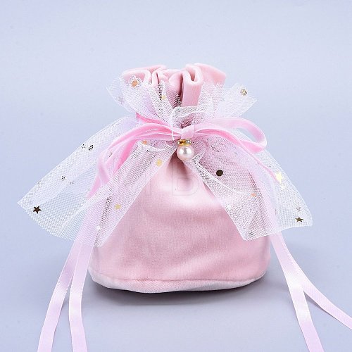 Velvet Jewelry Drawstring Gift Bags TP-M001-01H-1