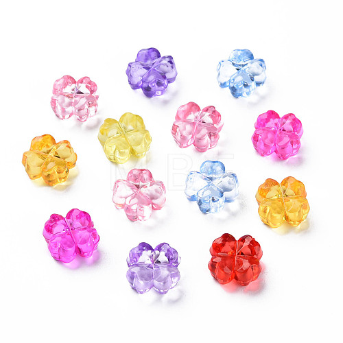 Transparent Acrylic Beads MACR-N013-008-1