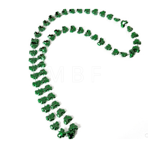 Plastic Clover Link Chains for Saint Patrick's Day FEPA-PW0001-176F-1