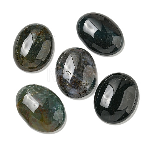 Natural Indian Agate Cabochons G-C115-01B-45-1