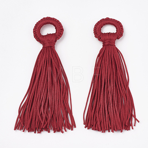 Polyester Tassel Big Pendant Decorations FIND-S274-04-1