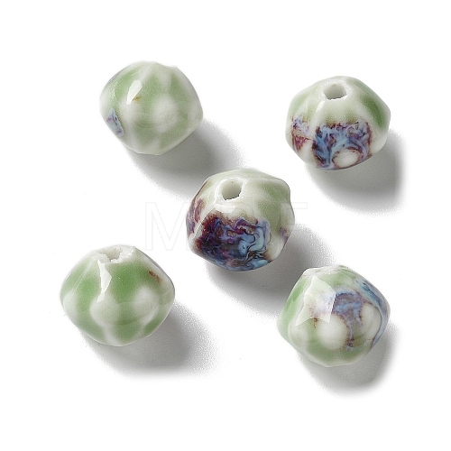 Handmade Porcelain Beads PORC-L080-A07-1