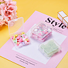 Transparent Plastic Bead Containers CON-BC0004-61-7